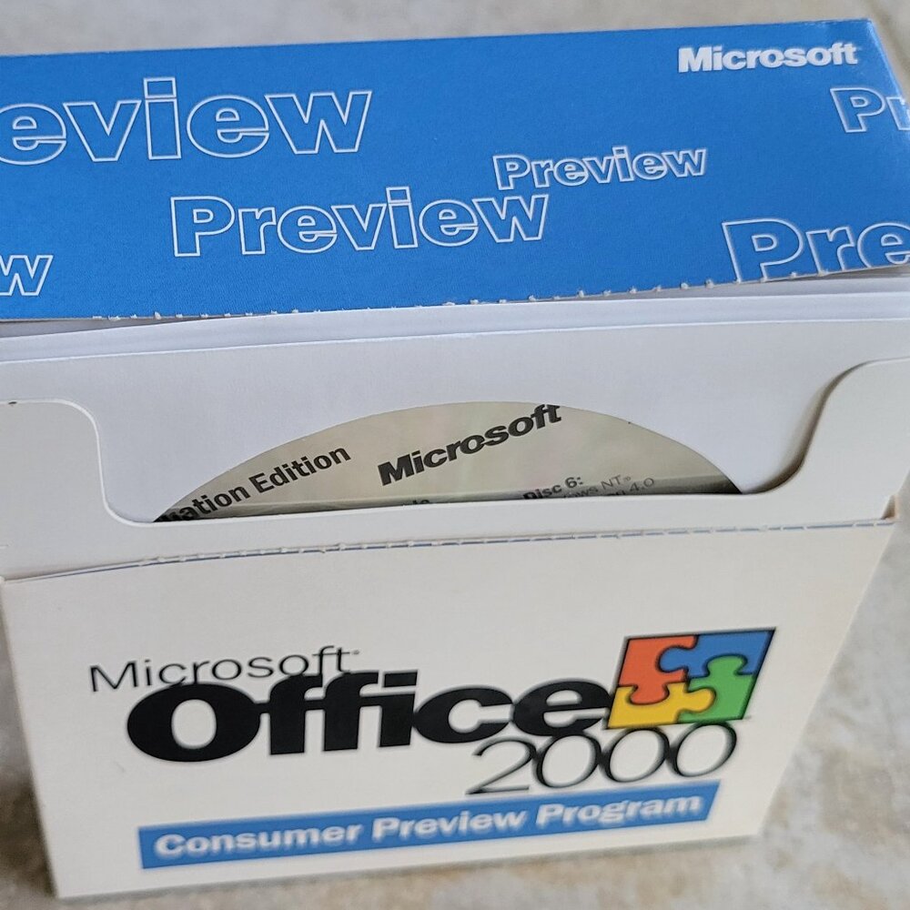 Microsoft Office 2000 Consumer Preview Program - Picture 6 of 6